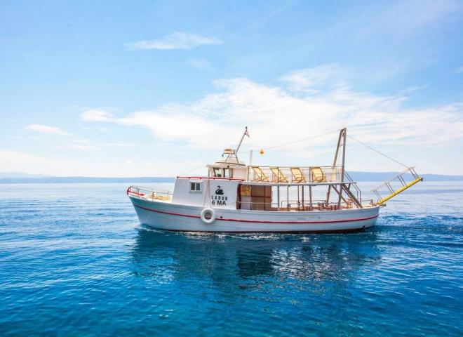 labud, podgora, izleti brodom, excursions