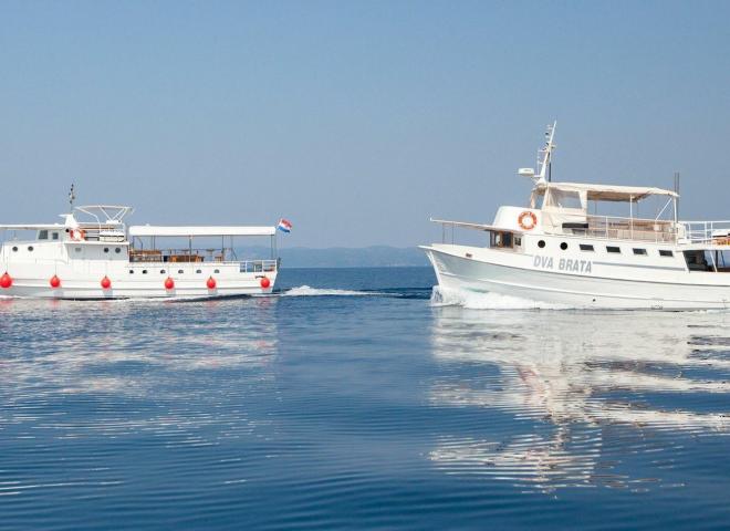 dva brata, podgora, izleti brodom, excursions