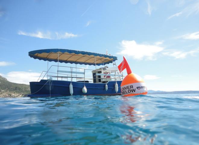 birgmajer sub, ronilački centar podgora, diving podgora